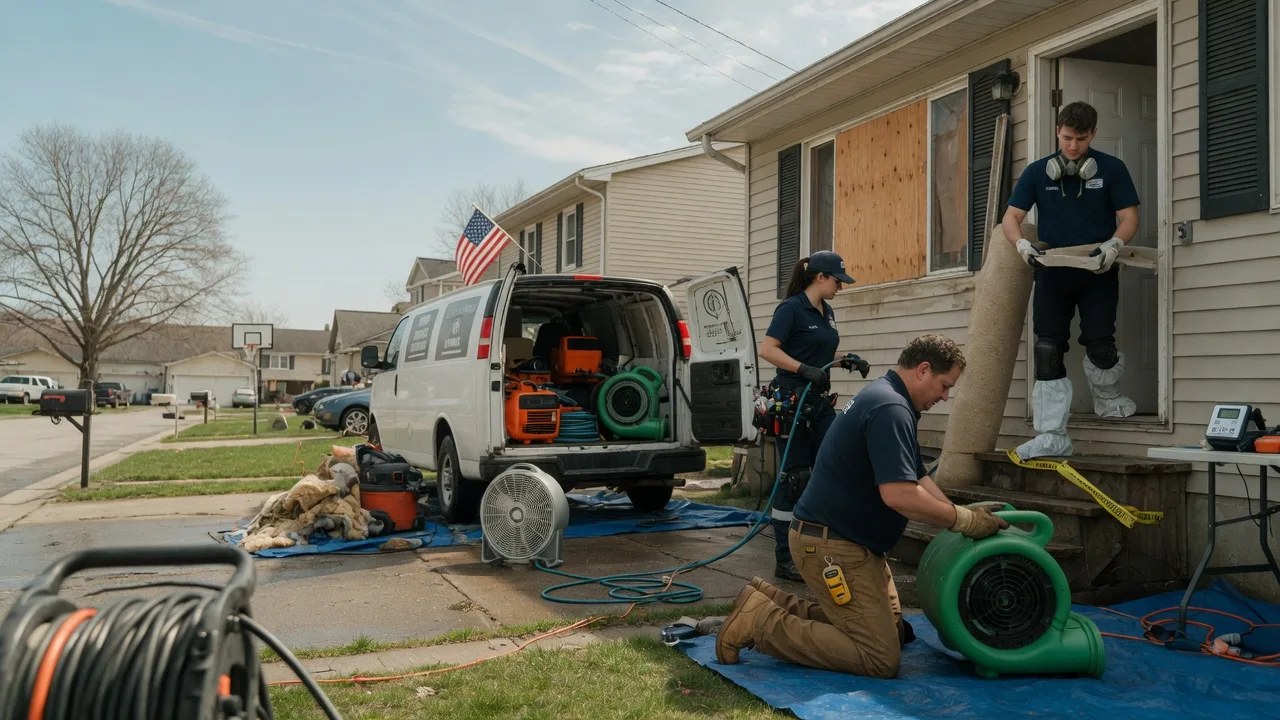 Water Damage Restoration in Donaldson, IN near me